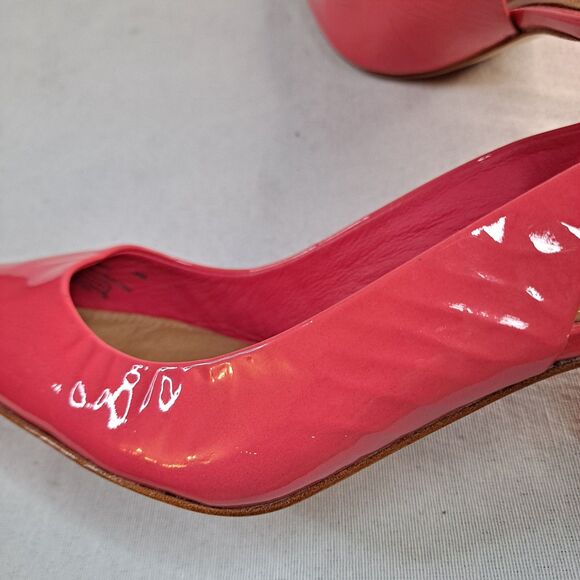 Coach Zarya Slingback Heels Womens 8.5B Pink Pointed Toe - Picture 13 of 14